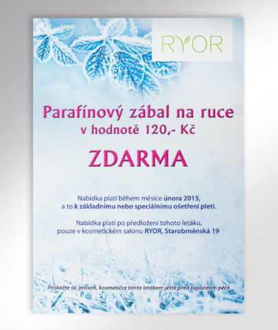 letak-A6-nabidka-Ryor grafická příprava a tisk letáčku A6, jeho tisk